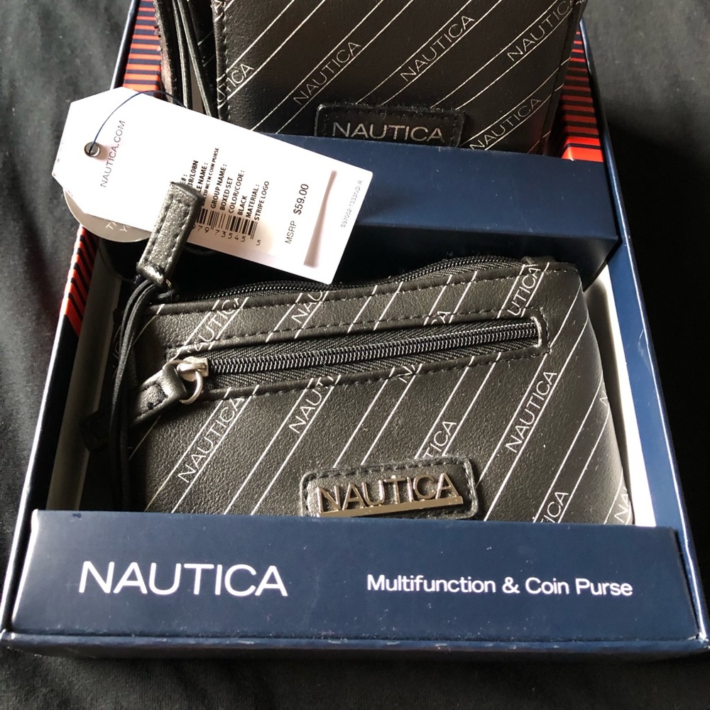 Nautica multifunction and coin purse